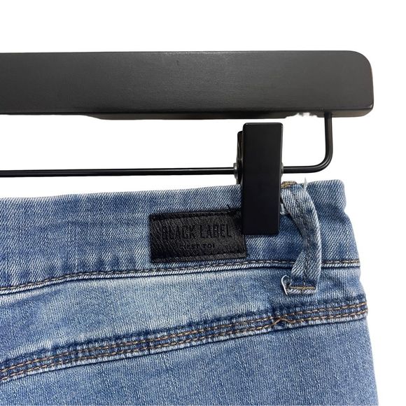 Black Label Jeans With Patchwork Sz 7 - Picture 4 of 8